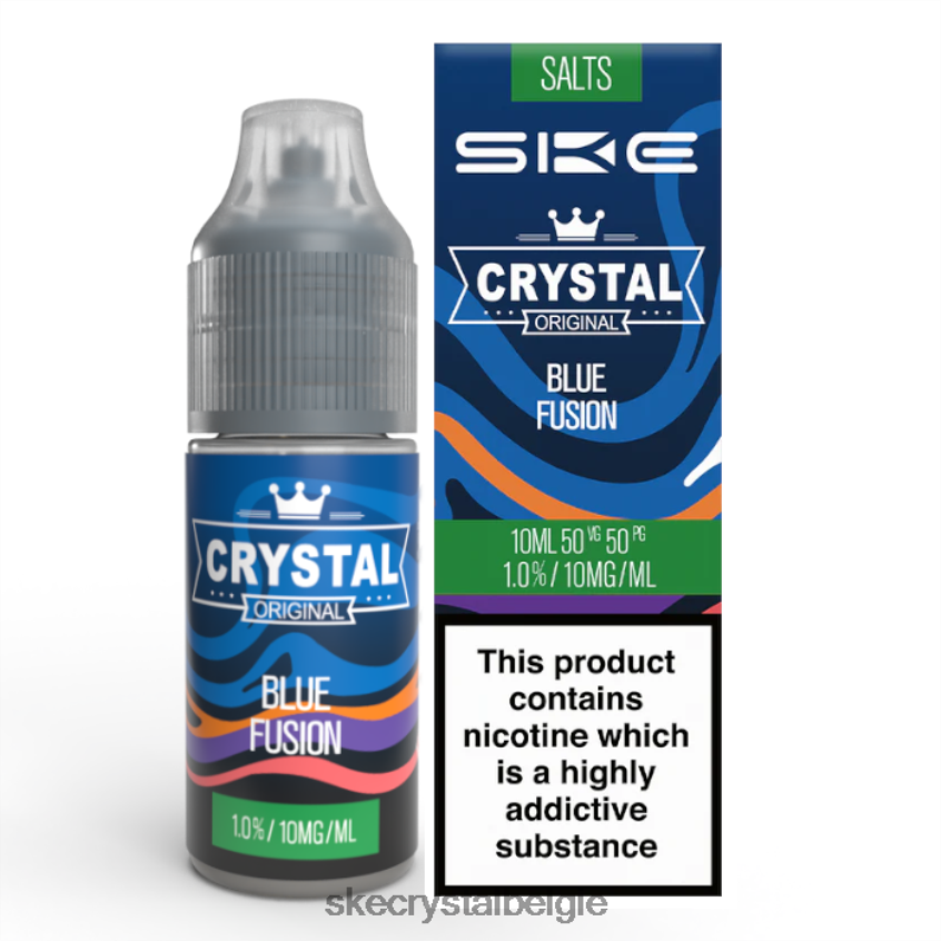 SKE kristalzout - 10 ml blauwe fusie J0XP110 Crystal Bar Vape Antwerpen
