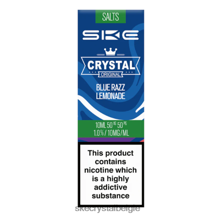 SKE kristalzout - 10 ml blauwe razz-limonade J0XP111 SKE Crystal Bar België