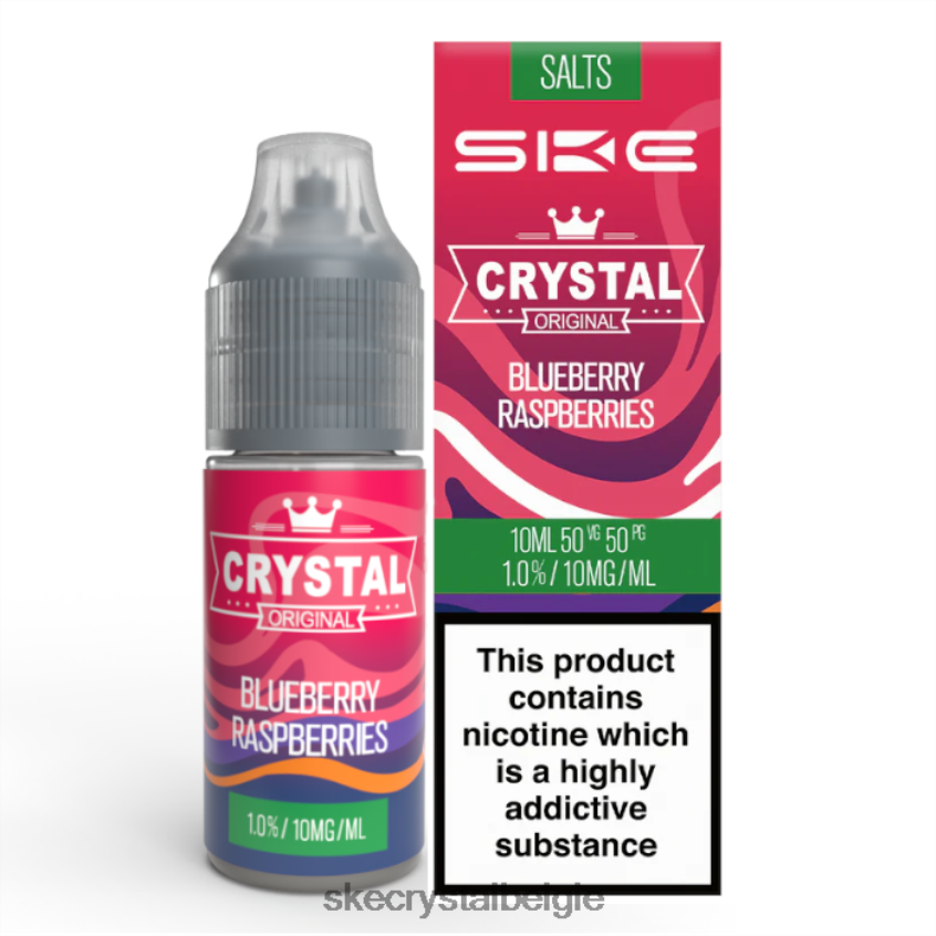 SKE kristalzout - 10 ml bosbessen frambozen J0XP112 SKE Crystal Belgie
