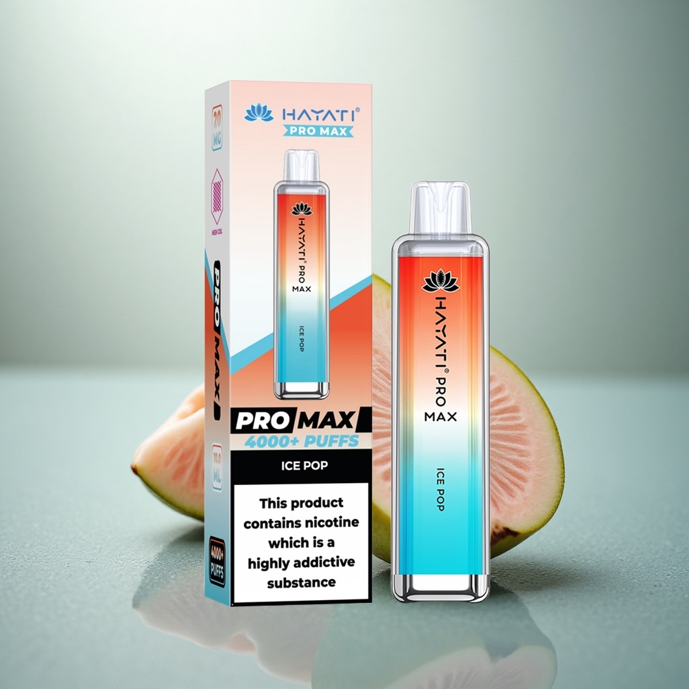 Hayati Pro Max 4000 Puffs IJspoep Rechargeable Dual Mesh 2ml