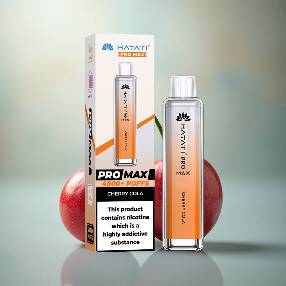 Hayati Pro Max 4000 Puffs Kers Cola 2% Dual Mesh 1400mAh