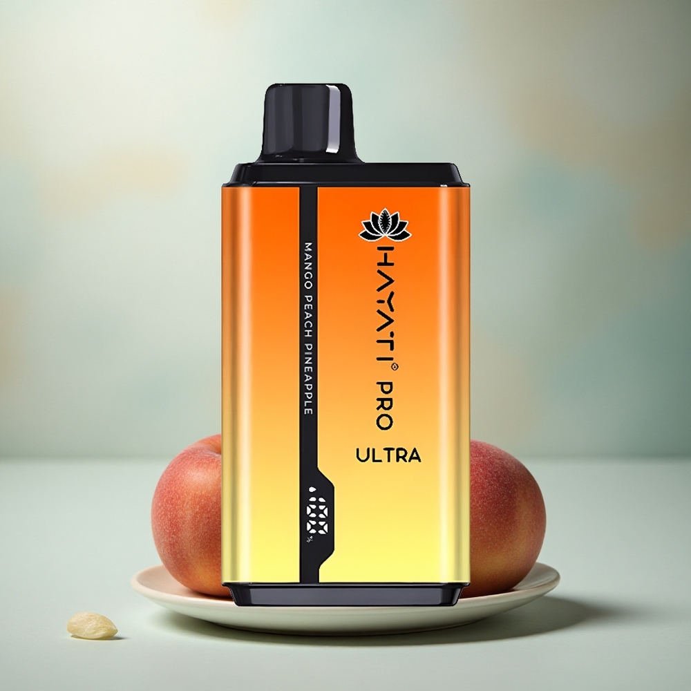 Hayati Pro Ultra 15000 Puffs Mango Perzik Ananas 850mAh 2%