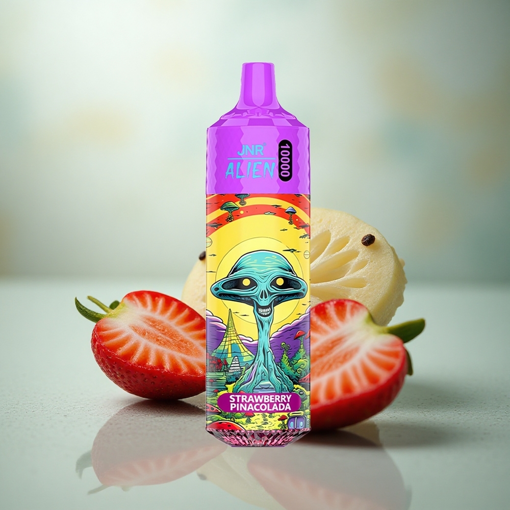 JNR Alien 10000 Aardbei Pina Colada RGB Mesh Oplaad