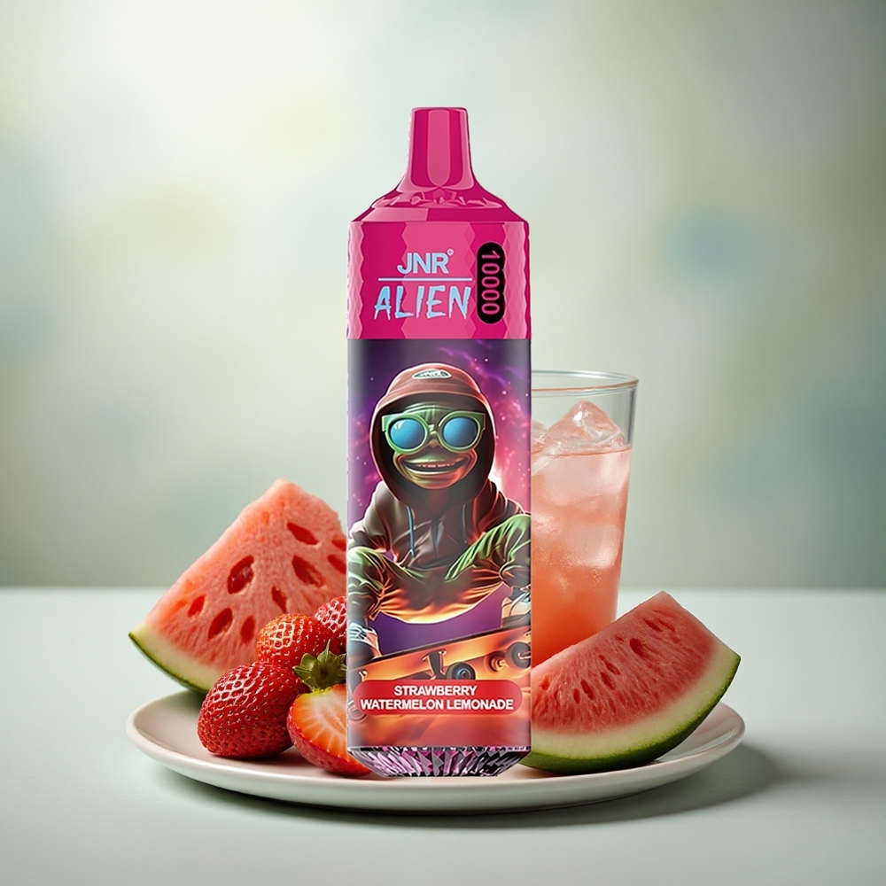 JNR Alien 10000 Aardbei Watermeloen Limonade Mesh LED