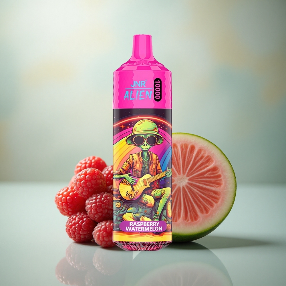 JNR Alien 10000 Framboos Watermelon Mesh LED