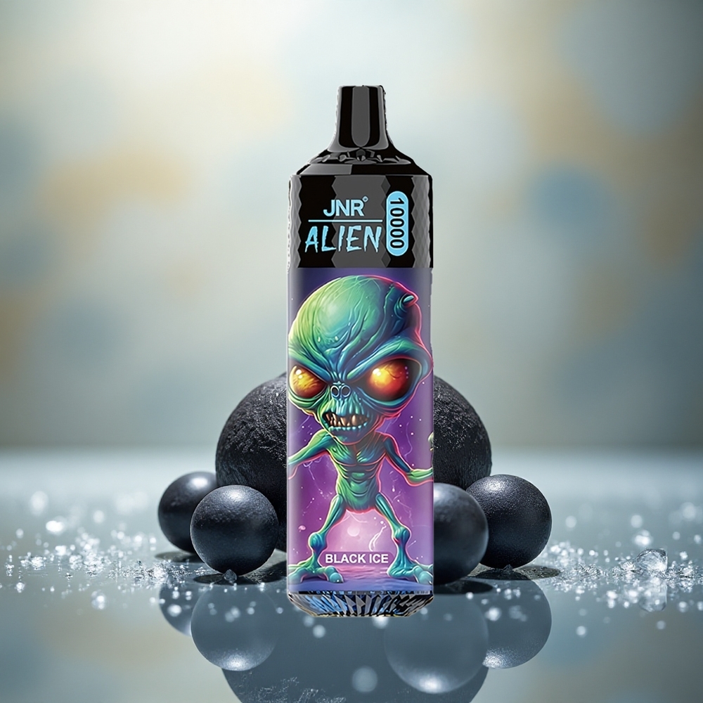 JNR Alien 10000 Zwart IJs Mesh Type-C LED