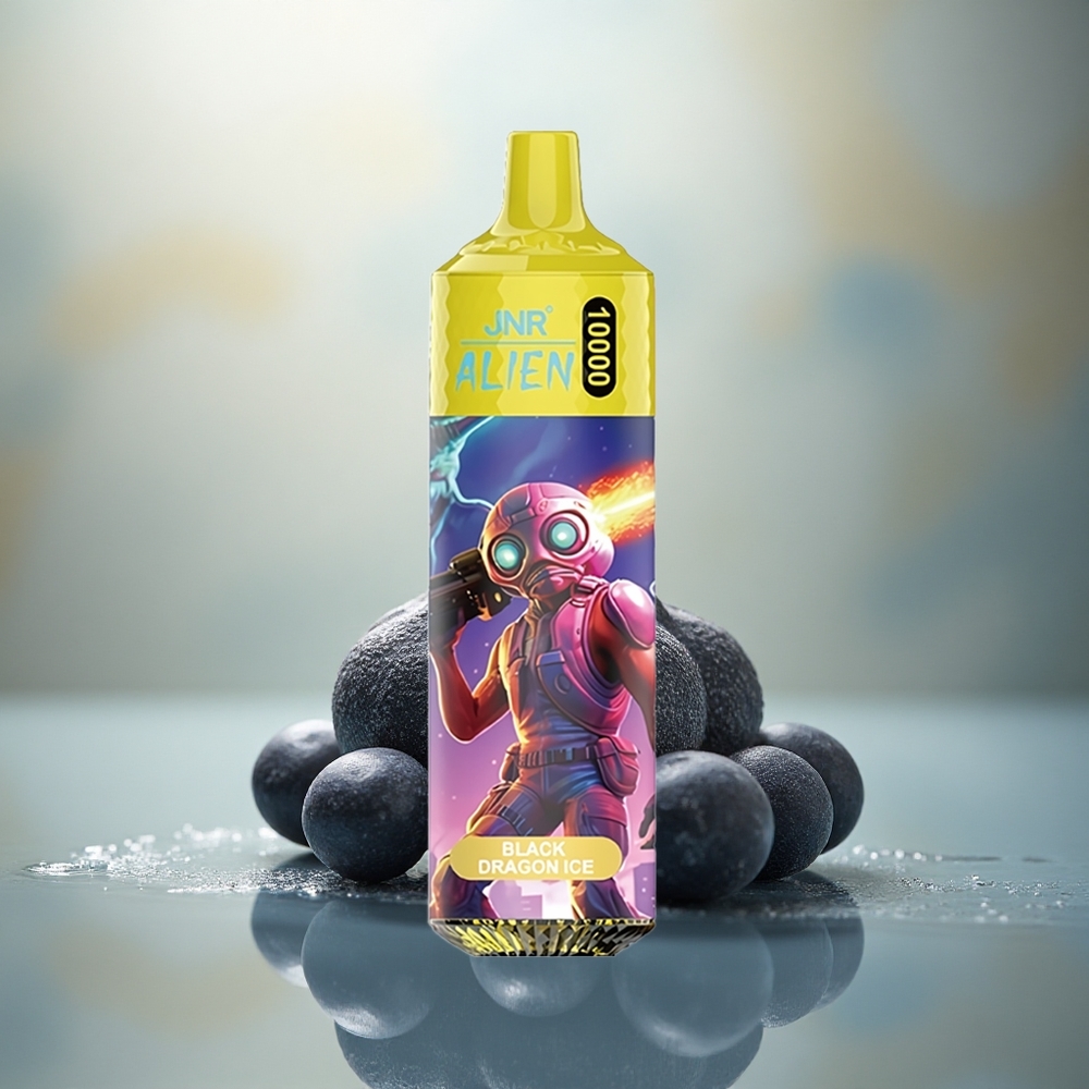 JNR Alien 10000 Zwarte Draak IJs Mesh LED
