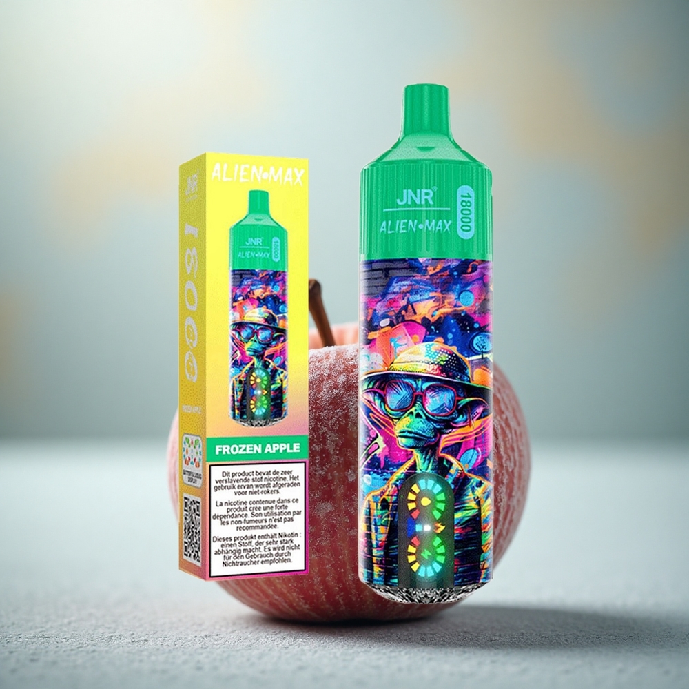 JNR Alien Max 18000 Bevroren Appel Dual Mesh & 20 Smaakjes