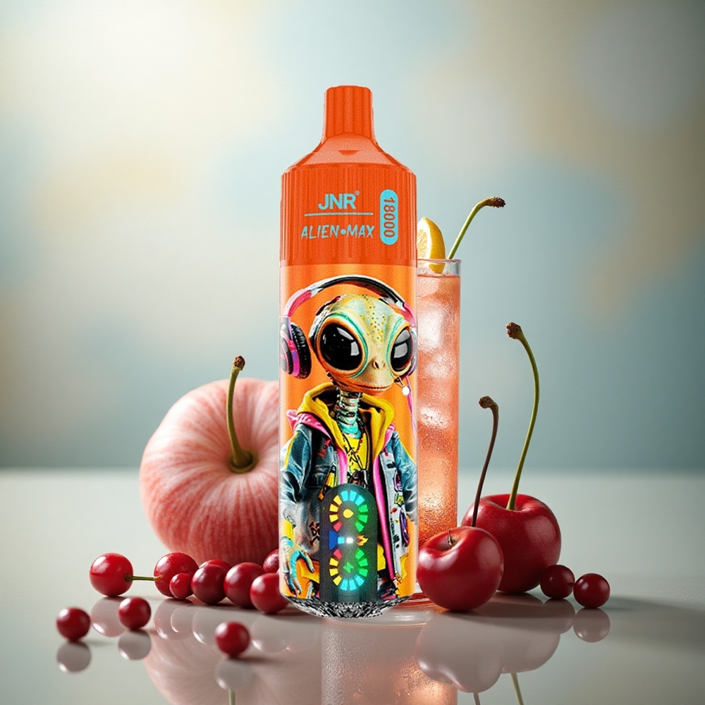 JNR Alien Max 18000 Frisse Kers Cola Dual Mesh & 20 Smaakjes
