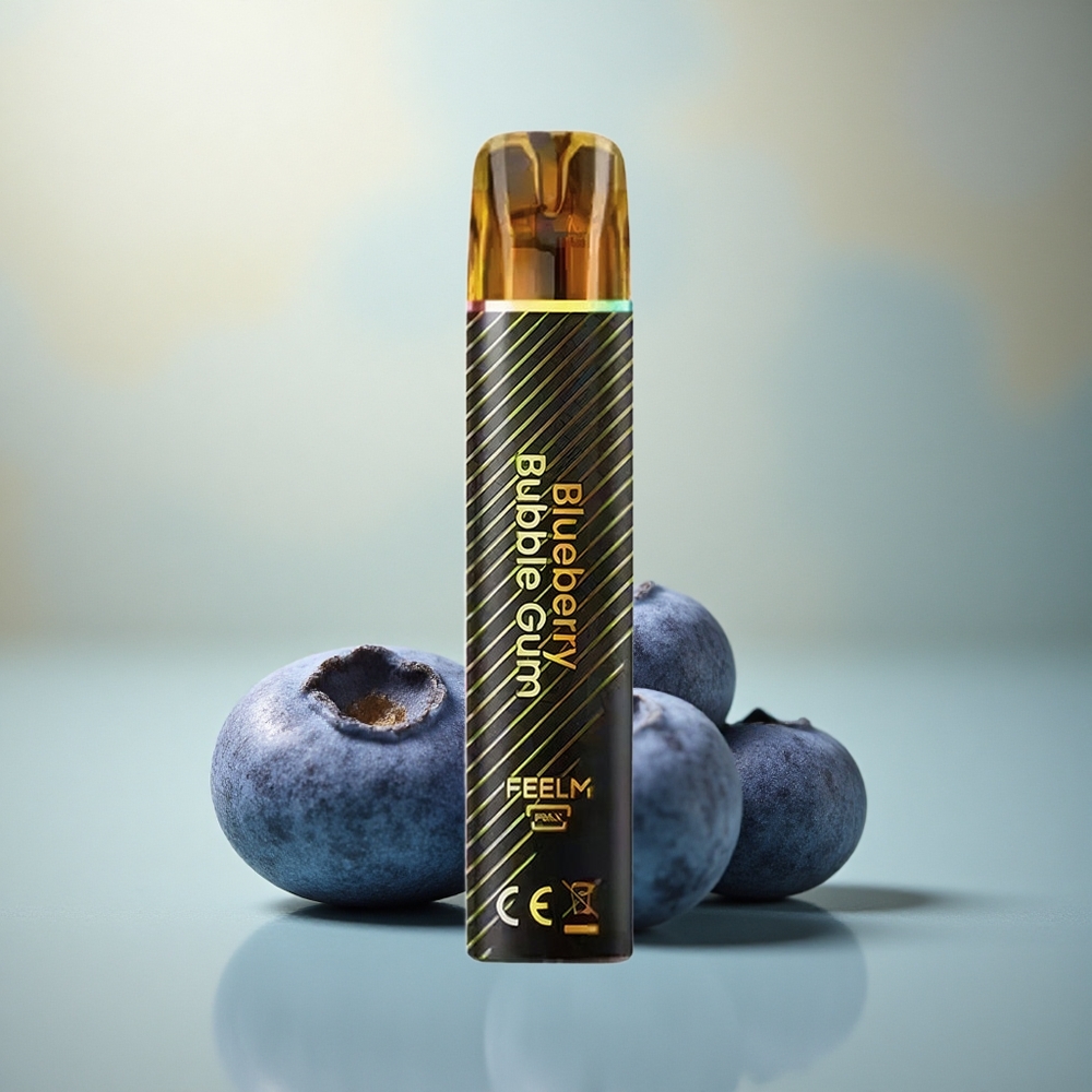 JNR Black&Golden 600+200 Blauwe Bes Bubble Gum 550mAh 2ml