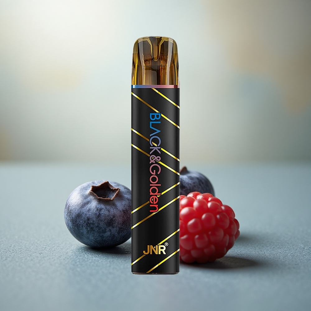 JNR Black&Golden 600+200 Bosbes Zure Framboos 550mAh 2ml