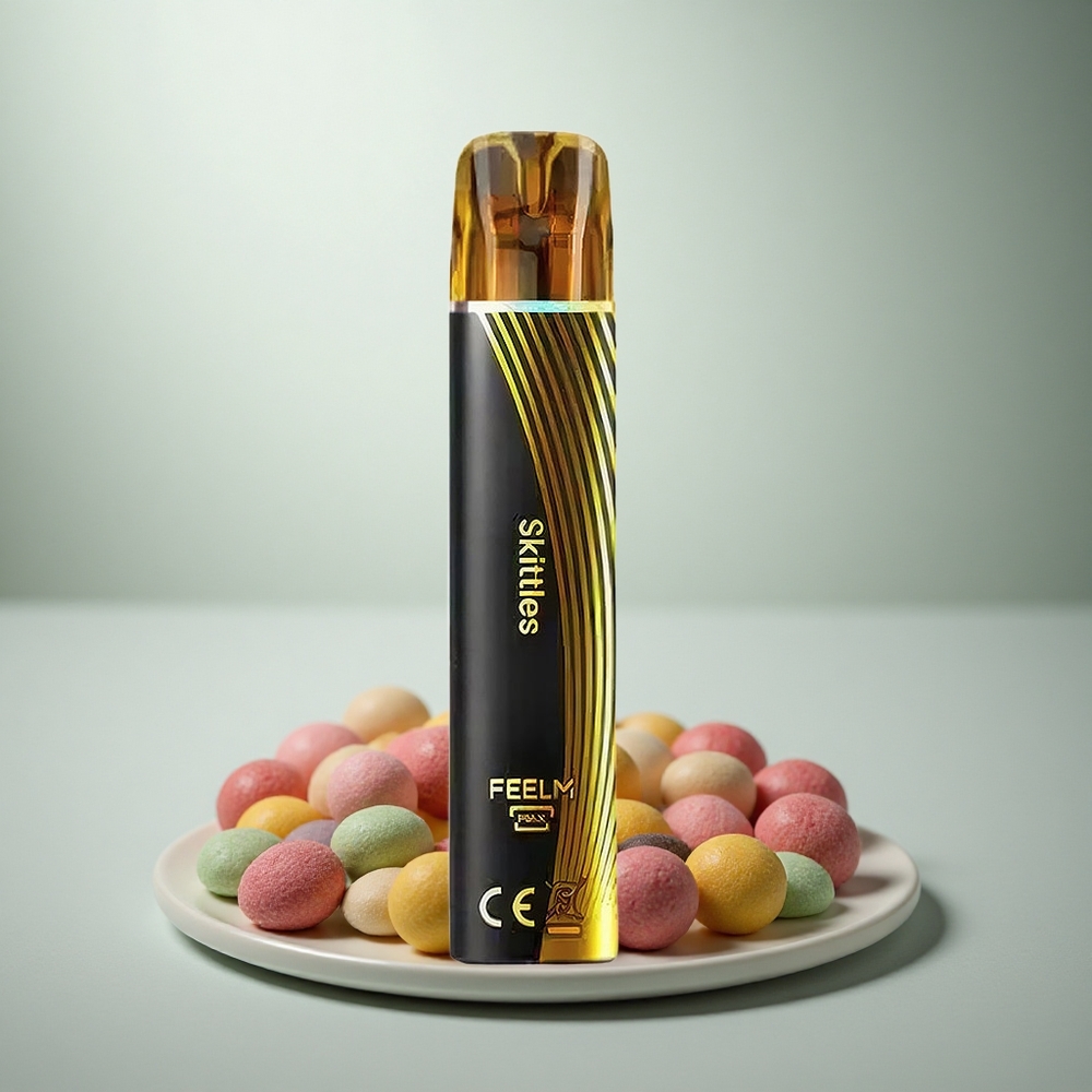 JNR Black&Golden 600+200 Skittles Zwart&Gouden 800 Pufs 550mAh 2ml