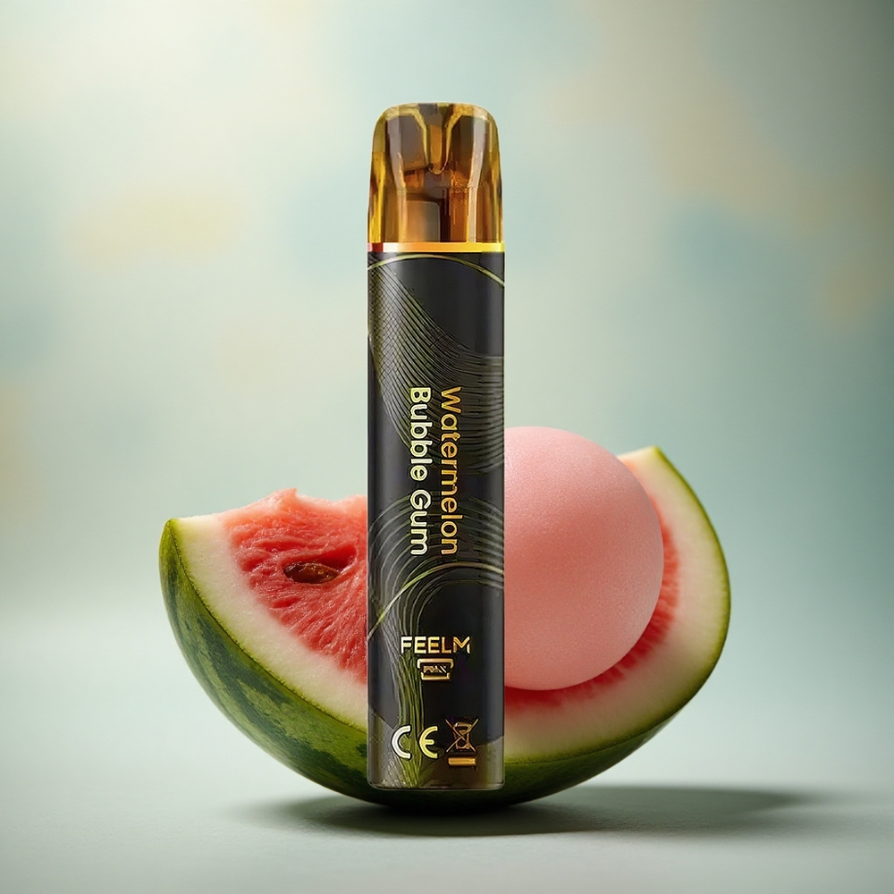 JNR Black&Golden 600+200 Watermeloen Bubble Gum 550mAh 2ml TPD