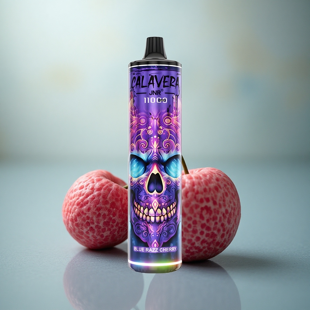 JNR Calavera 11000 Blauwe Framboos Kers Type-C 850mAh 21ml