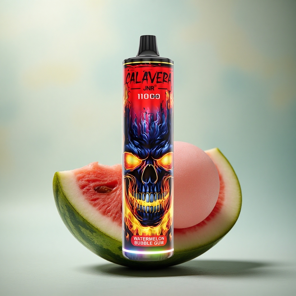 JNR Calavera 11000 Watermeloen Bubble Gum Type-C 850 mAh 21ml