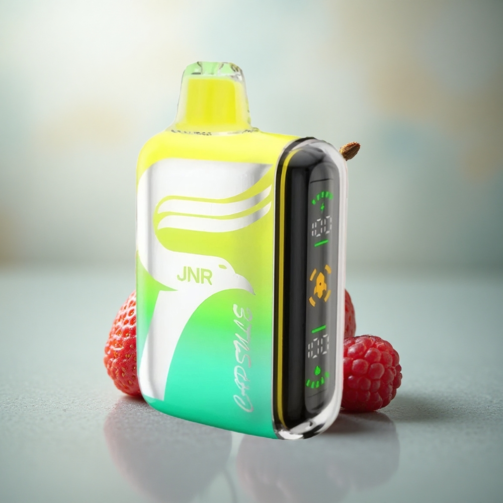 JNR Capsule 15000 Aardbei Framboos Kers 850mAh 20W Dual Mesh