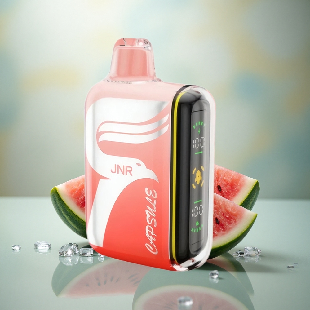 JNR Capsule 15000 Watermeloen Brazz IJskoud Dual Mesh & Boost Modus