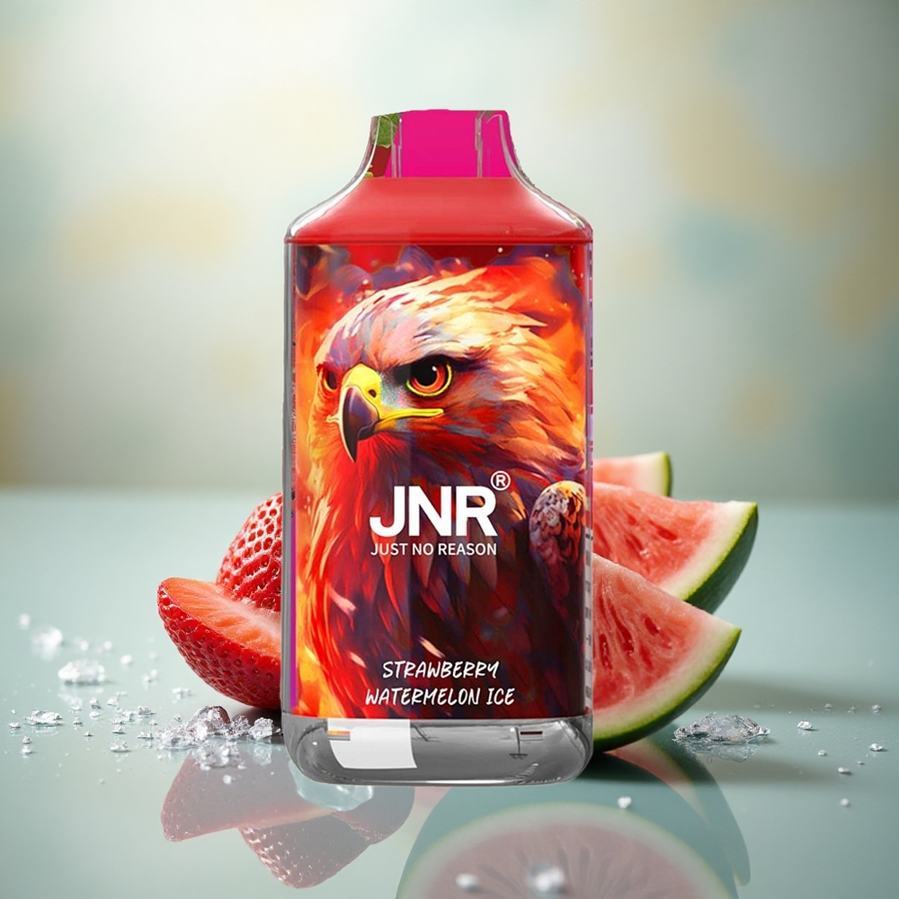 JNR Falcon 16000 Aardbei Watermeloen IJs 850mAh Dual Mesh