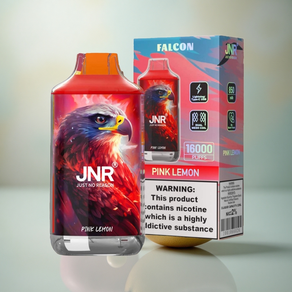 JNR Falcon 16000 Roze Citroen Dual Mesh & Smart LED