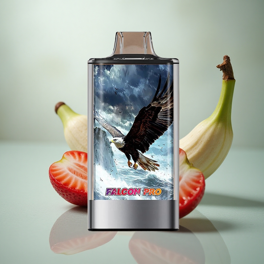 JNR Falcon Pro 28000 Aardbei Banaan 30ml 950mAh Dual Mesh