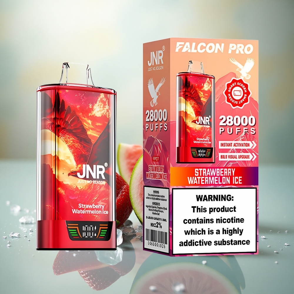 JNR Falcon Pro 28000 Aardbei Watermeloen IJs 30ml 950mAh