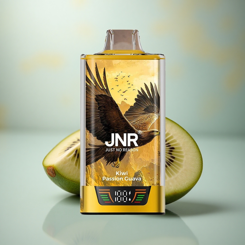 JNR Falcon Pro 28000 Passievolle Guave Dual Mesh & Smart Display 30ml