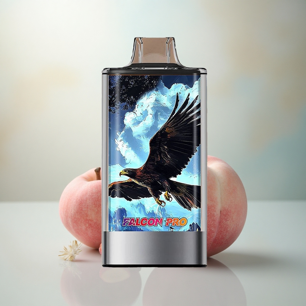 JNR Falcon Pro 28000 Witte Perzik Razz Dual Mesh 30ml 950mAh