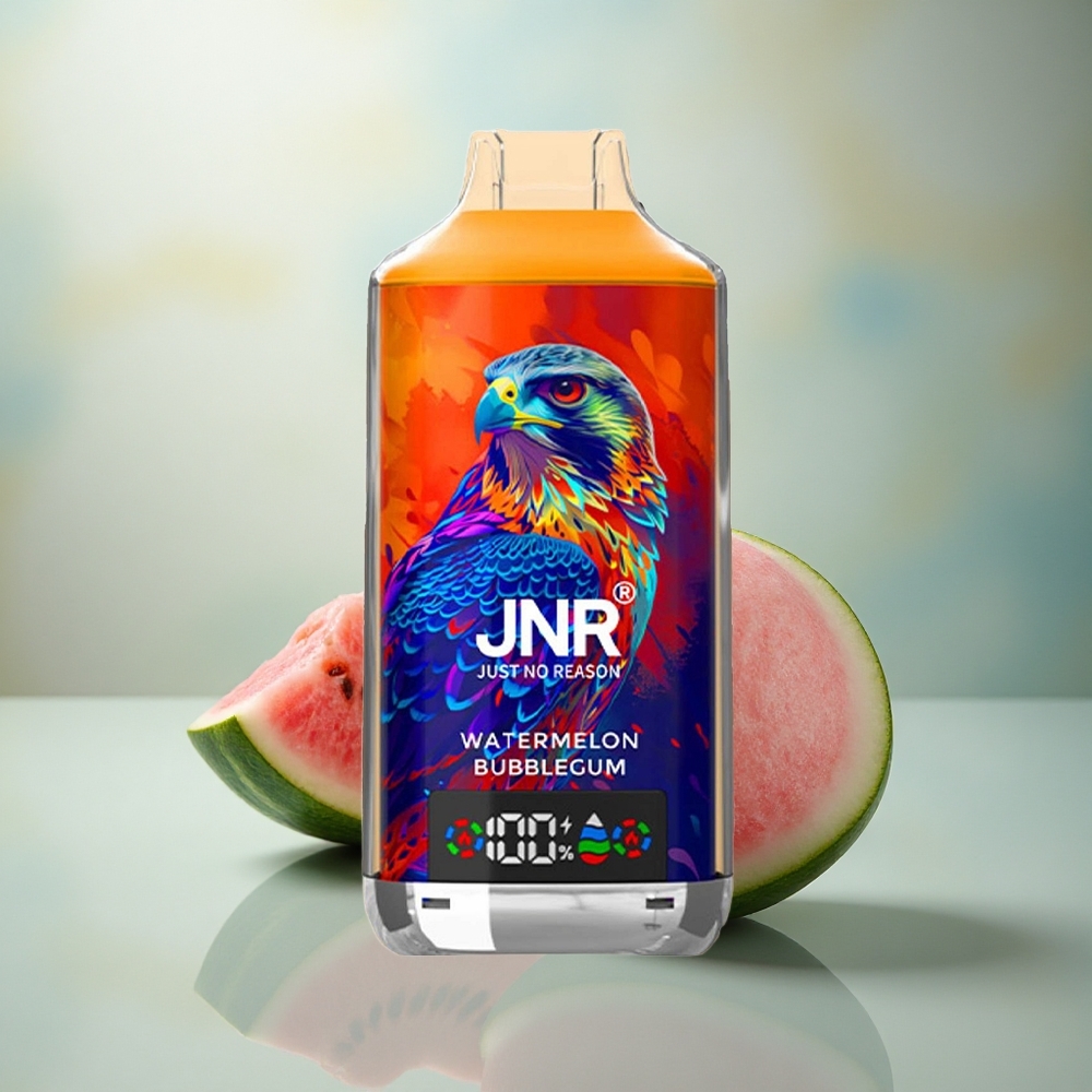 JNR Falcon X 18000 Watermeloen Bubblegum 18000 Puffs 24ml Dual Mesh