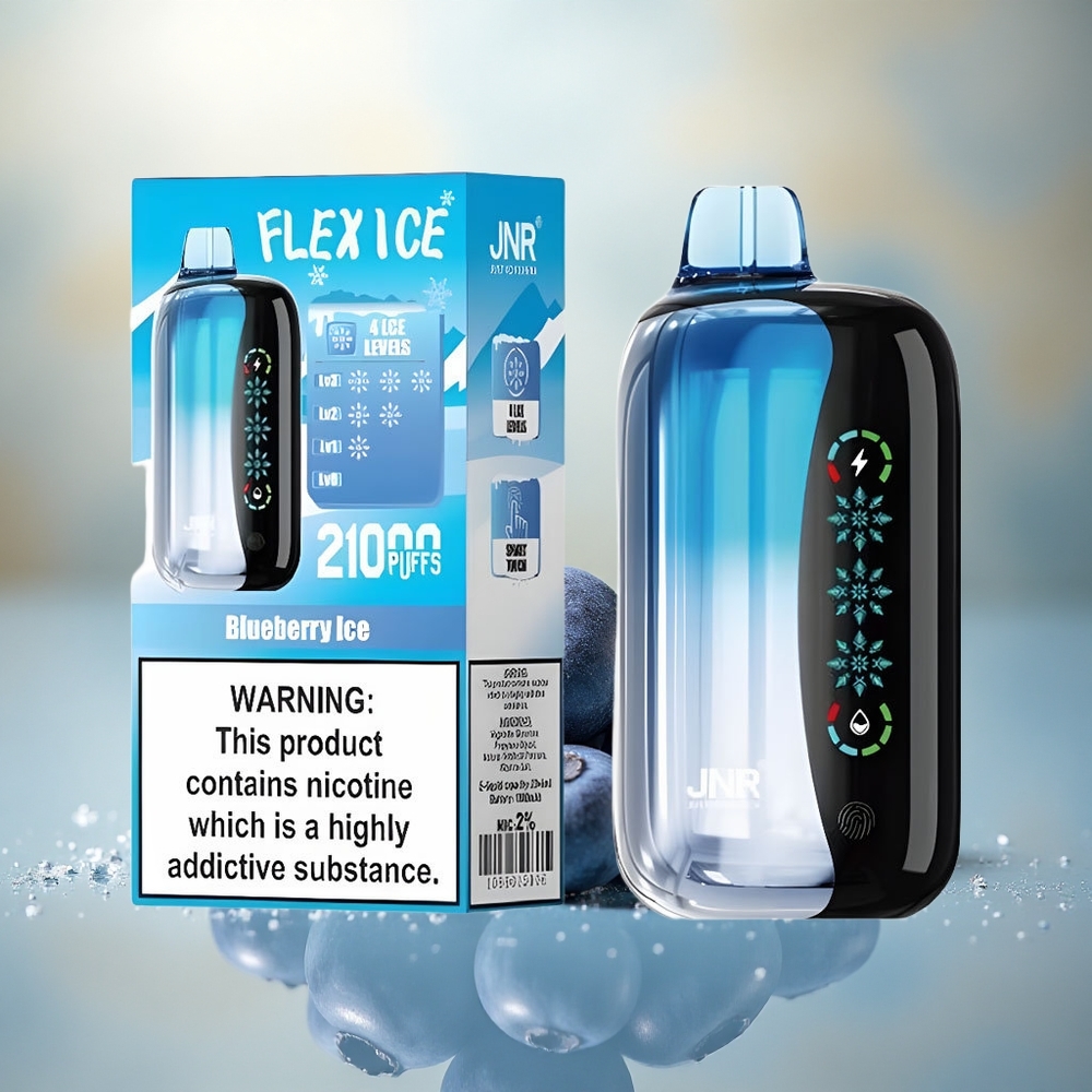 JNR Flex Ice 21000 Blauwe Bes IJs Aanpasbare Luchtstroom Dual Mesh