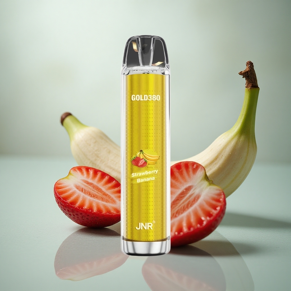 JNR Gold380 6000 Aardbei Banaan 1500mAh Mesh 13ml