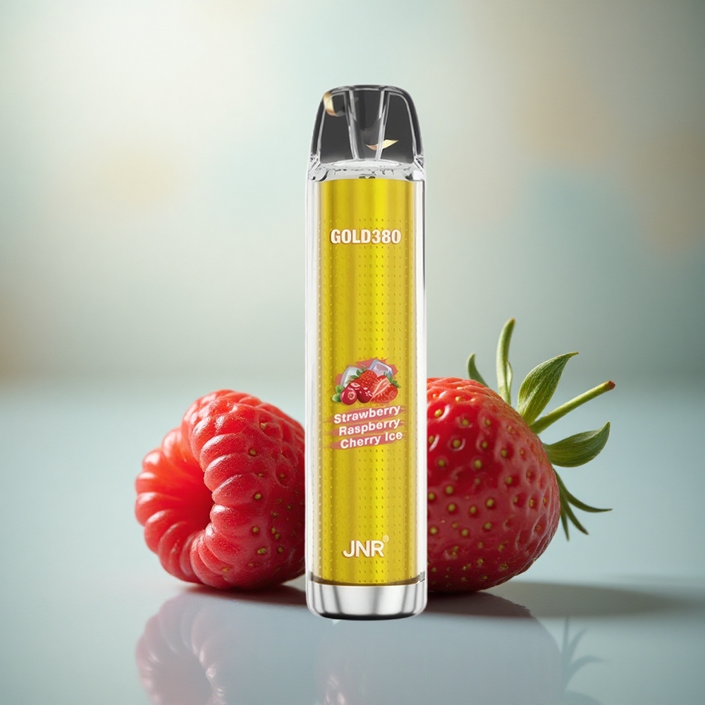 JNR Gold380 6000 Aardbei Framboos 1500mAh 13ml 0%