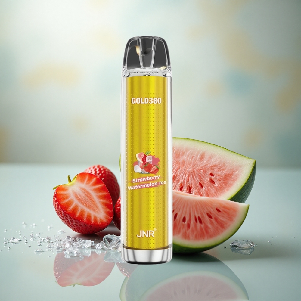 JNR Gold380 6000 Aardbei Watermeloen IJs 1500mAh 1.0ohm Mesh