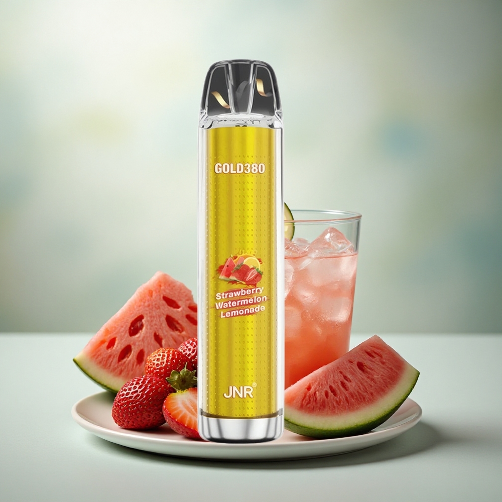 JNR Gold380 6000 Aardbeien Watermeloen Limonade met 1500mAh en 13ml Vloeistof