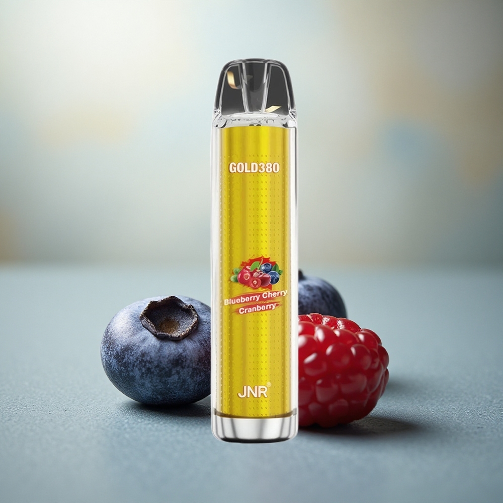 JNR Gold380 6000 Blauwe Bes Kers Veenbes 1500mAh 1.0ohm Mesh