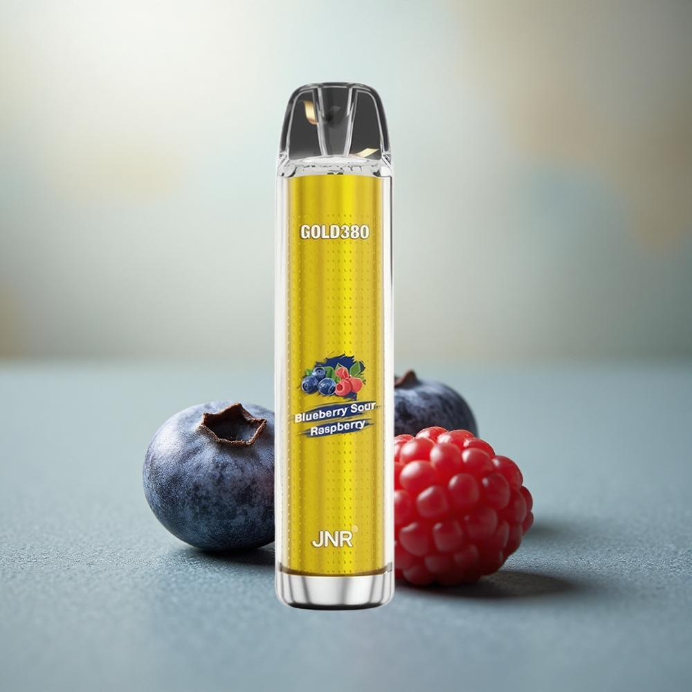 JNR Gold380 6000 Blauwe Bes Zure Framboos 1500mAh Mesh 13ml