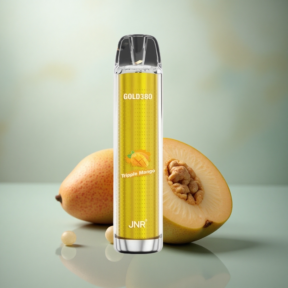 JNR Gold380 6000 Drievoudige Mango 1500mAh Mesh Coil 13ml