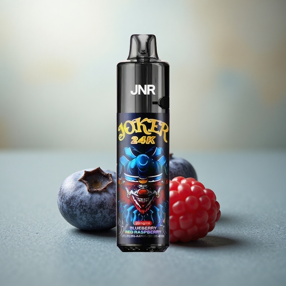 JNR Joker 24K Blauwe Bes Rode Framboos Zichtbaar Vloeistofniveau Ademend Licht