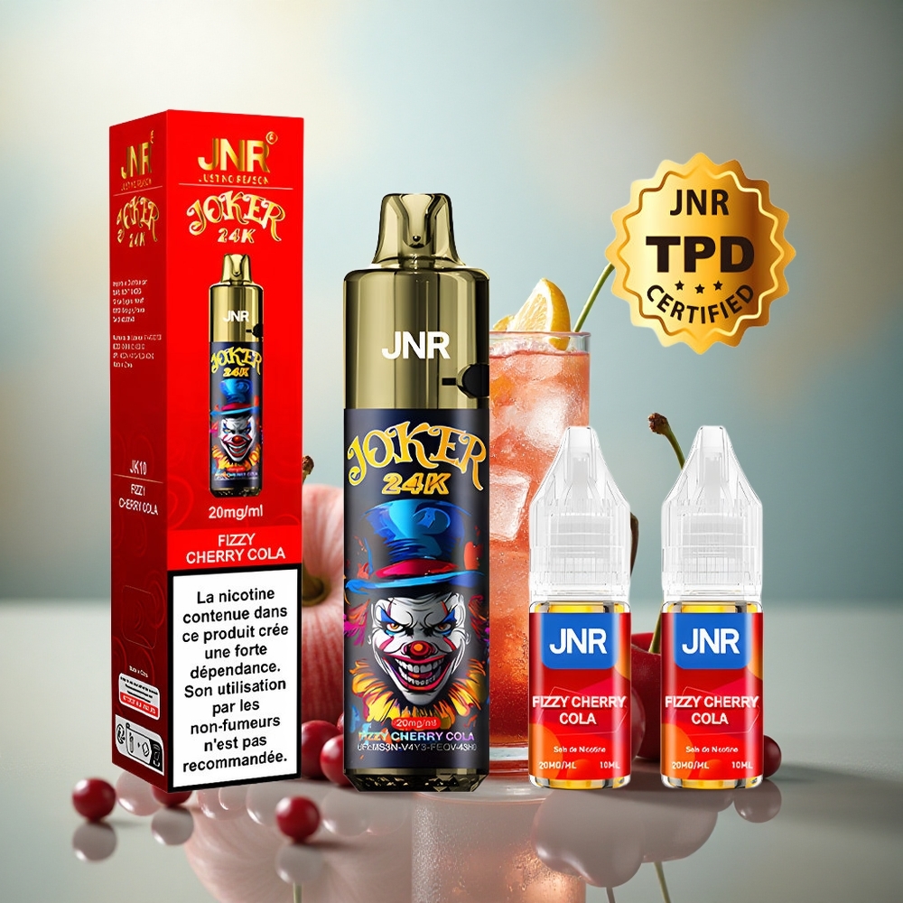 JNR Joker 24K Frisse Kers Cola Met Zichtbare Vloeistofniveaus En Ademend Licht