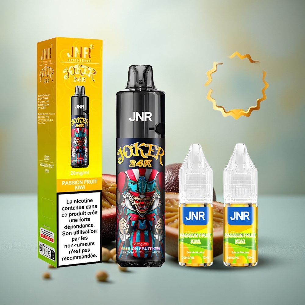 JNR Joker 24K Passievrucht Kiwi Zichtbare Vloeistof 2% Nicotine