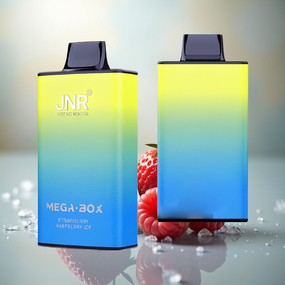 JNR Mega Box 25000 Aardbei Framboos IJs 30ml Dual Mesh