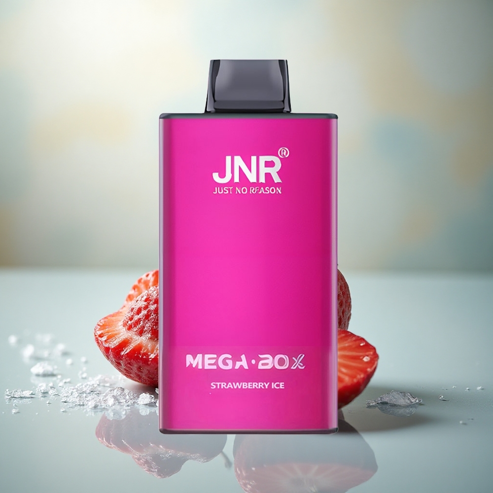 JNR Mega Box 25000 Aardbei IJs Dual Mesh 30ml Type-C
