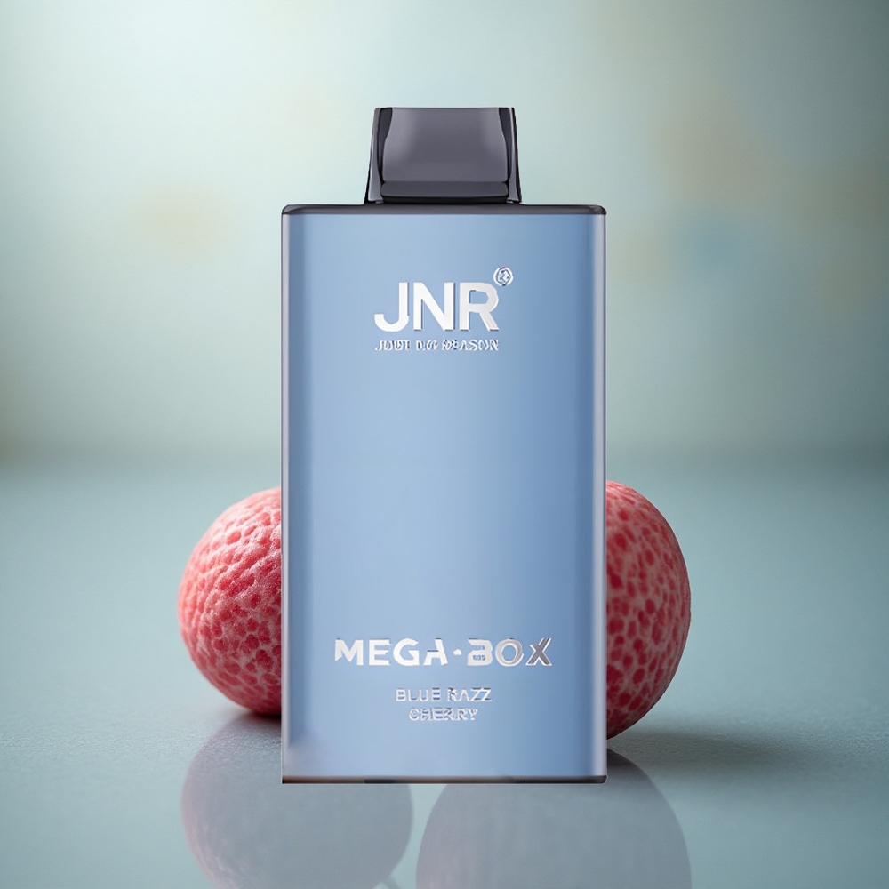 JNR Mega Box 25000 Blauwe Framboos Kers Type-C & Dual Mesh