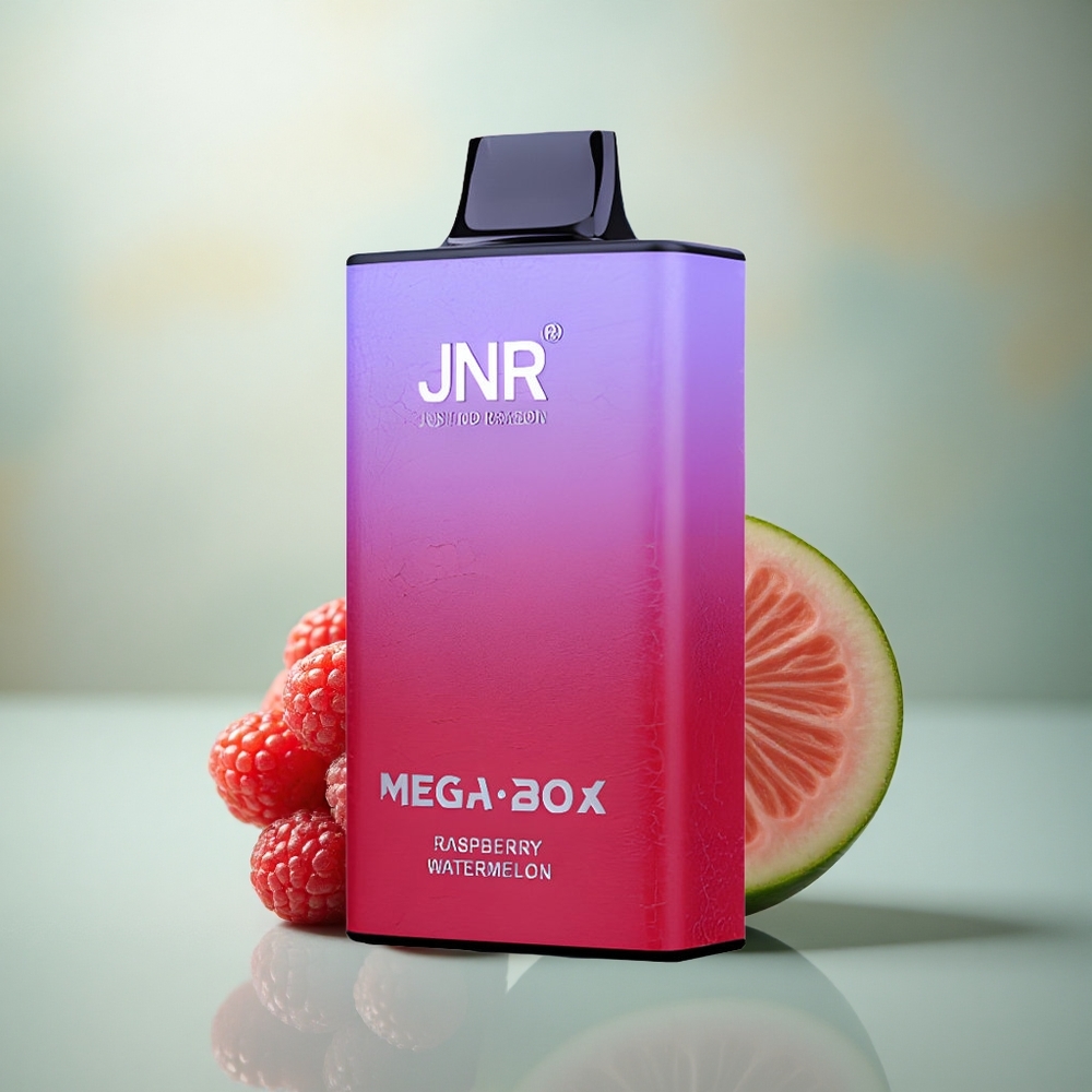 JNR Mega Box 25000 Framboos Watermeloen Dual Mesh & Type-C Snelladen