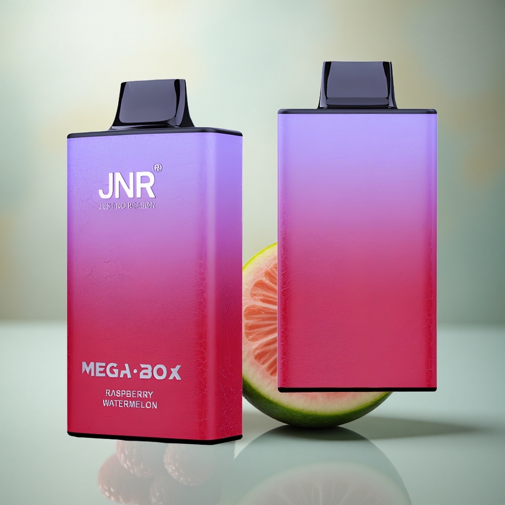 JNR Mega Box 25000 Framboos Watermeloen Dual Mesh & Type-C Snelladen