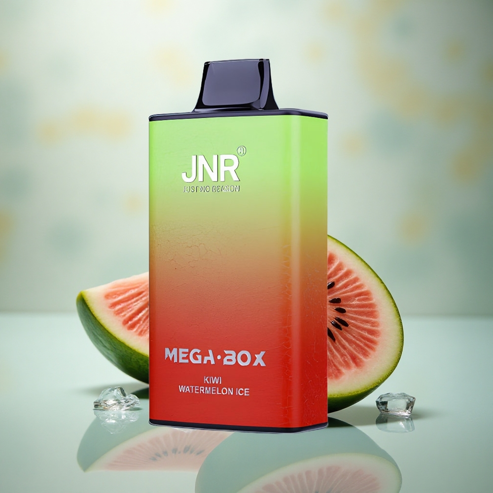 JNR Mega Box 25000 Kiwi Watermeloen IJs Dual Mesh & Type-C Snelladen