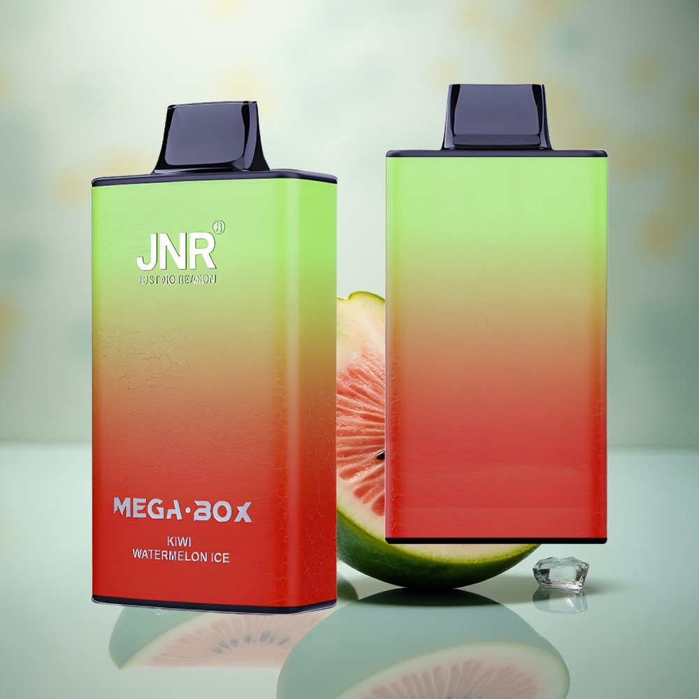JNR Mega Box 25000 Kiwi Watermeloen IJs Dual Mesh & Type-C Snelladen