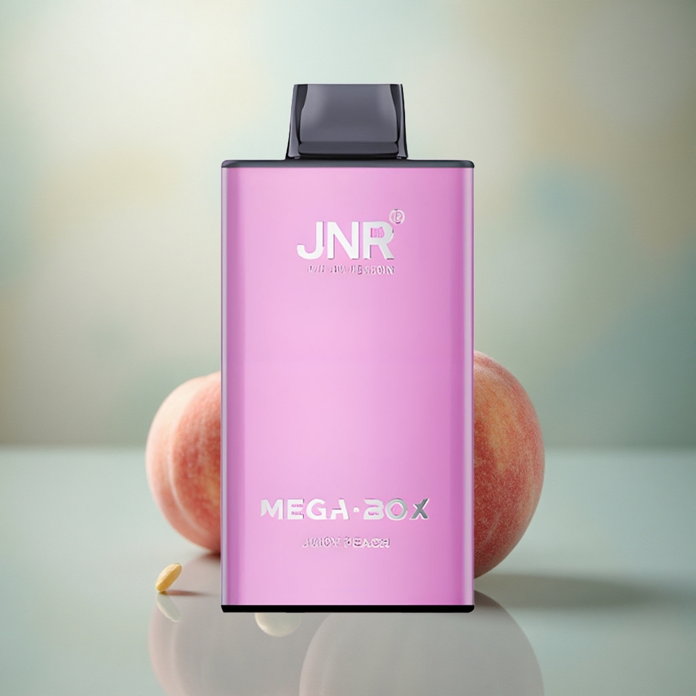 JNR Mega Box 25000 Sappige Perzik 30ml Dual Mesh