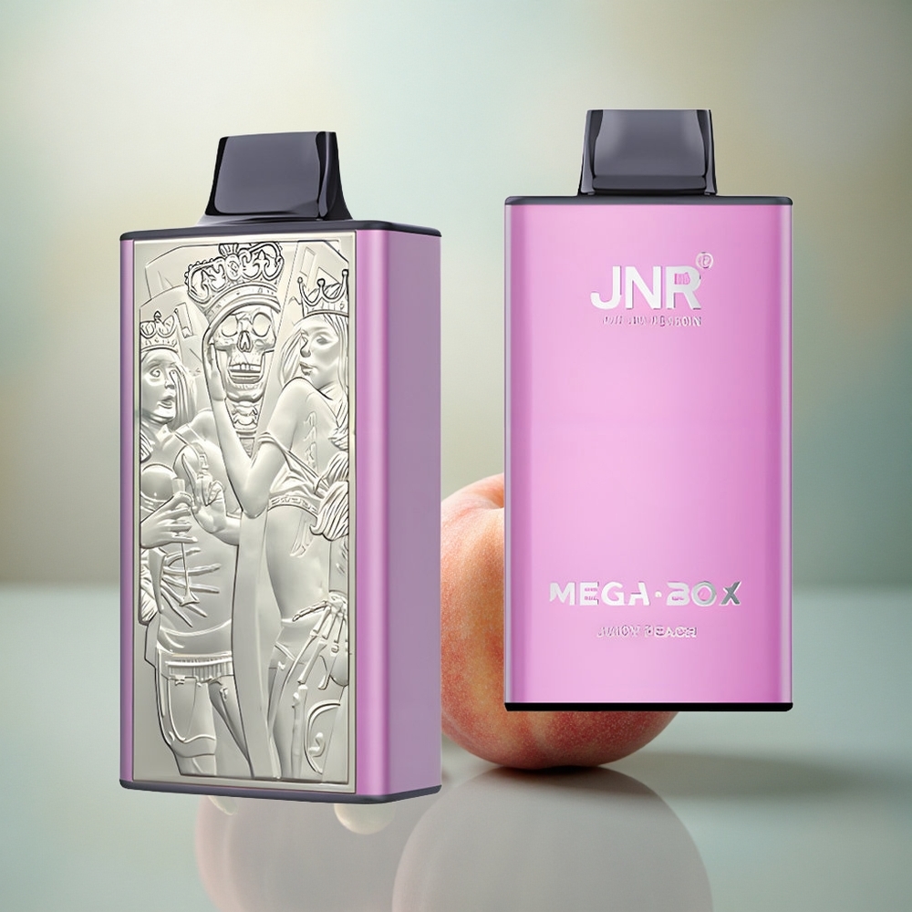 JNR Mega Box 25000 Sappige Perzik 30ml Dual Mesh