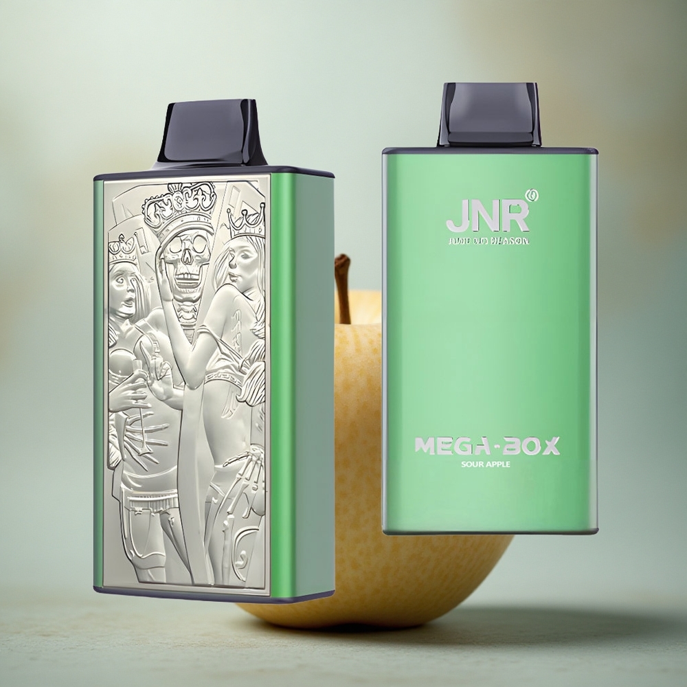 JNR Mega Box 25000 Zure Appel 30ml Dual Mesh