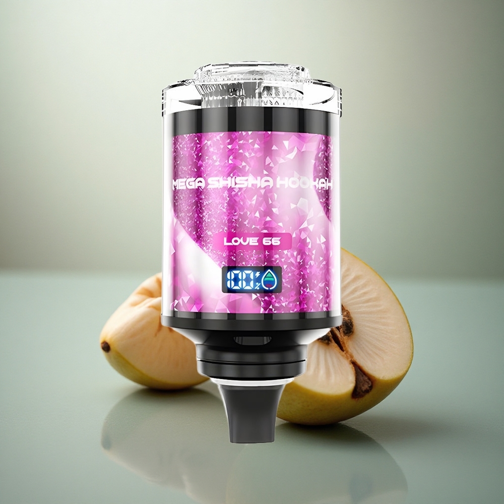 JNR Mega Shisha Hookah 100K Liefde 66 Scherm & Luchtstroom